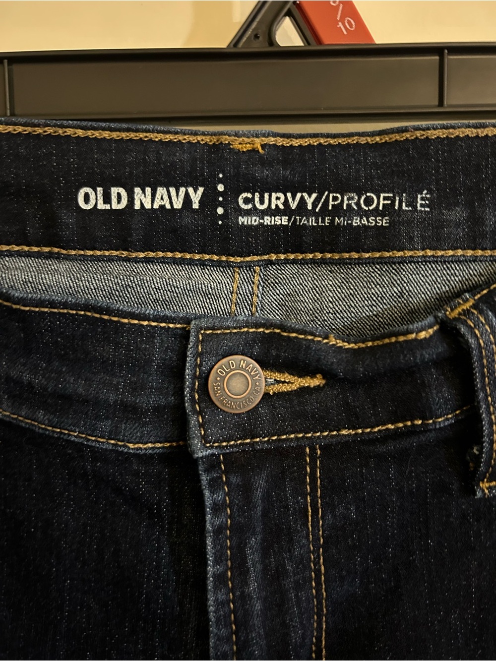 💙3 for $25💙 Old Navy Women's Dark Blue Boot Cut Jeans - Picture 2 of 4